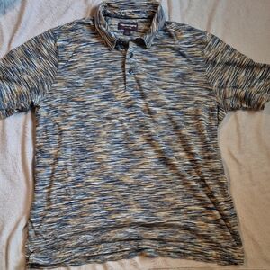 Callaway Men's Multicolor Pattern Polo Shirt